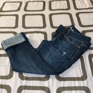 American Eagle cropped Artist jeans